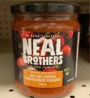 Sucre et nutriments contenus dans Neal brothers