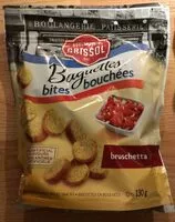Количество сахара в Baguettes bouchées