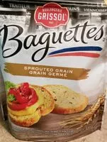 Количество сахара в Baguettes grain germé
