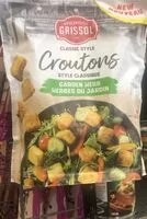 Количество сахара в Croutons