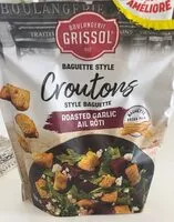 Количество сахара в Roasted garlic croutons