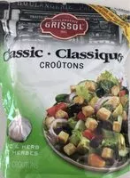 Количество сахара в Croutons ail et herbes