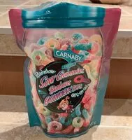 Quantité de sucre dans Rainbow sour gummies