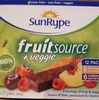 Barre pate de fruits et legumes