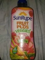 含糖量 SunRype Fruit Plus Veggies strawberry banana