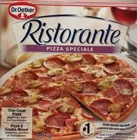 入っている砂糖の量 Pizza Speciale