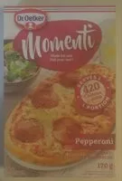 İçindeki şeker miktarı Pepperoni Pizza