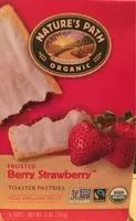 Suhkru kogus sees Organic toaster pastries