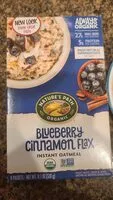 Suhkru kogus sees Blueberry cinnamon flax