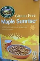 Suhkru kogus sees Organic Gluten Free Maple Sunrise