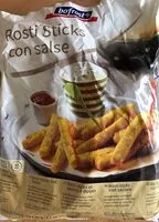 Cantidad de azúcar en Rosti Sticks con salse
