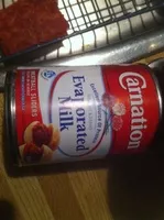 Sokerin määrä sisällä Evaporated milk