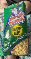 Cantidad de azúcar en Humpty dumpty sour cream & onion rings flavored corn snack