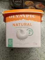 Jumlah gula yang masuk Olympic plain 2%yogurt