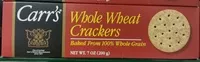 Whole wheat crackers