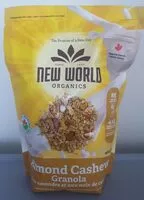 中的糖分和营养成分 New world organics