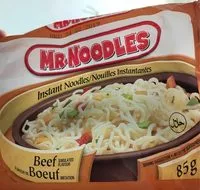 糖質や栄養素が Mr noodle