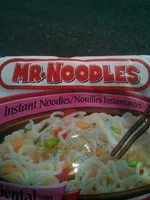 Sokerin määrä sisällä Oriental instant noodle