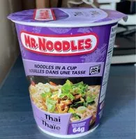 Sokerin määrä sisällä Thaï noodles