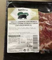 Zuckermenge drin Virutas jamon de cebo iberico