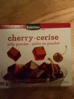 चीनी की मात्रा Cherry cerise jelly powder