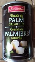 Количество сахара в Cœurs de palmiers coupés