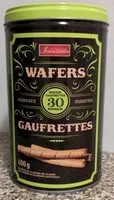 İçindeki şeker miktarı Wafers Hazelnut