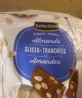 चीनी की मात्रा Amandes tranchées