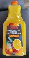İçindeki şeker miktarı Jus d’orange