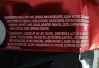 Jumlah gula yang masuk Barre De Chocolat Kit Kat (grand Format)