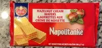 Suhkru kogus sees HAZELNUT CREAM WAFERS
