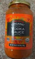 Amount of sugar in Vodka sauce