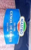चीनी की मात्रा Salami de gênes