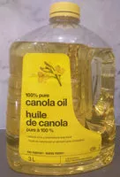 入っている砂糖の量 100% Pure Canola Oil