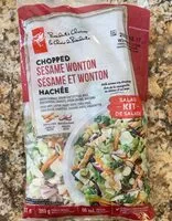 入っている砂糖の量 Chopped Sesame Wonton Salad Kit