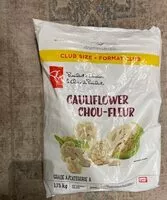 Amount of sugar in Cauliflower (frozen)