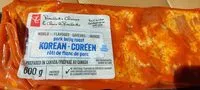 入っている砂糖の量 Rôti de flanc de porc coréen