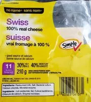 Sucre et nutriments contenus dans No name sans nom