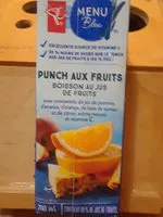 Sokerin määrä sisällä Fruit punch