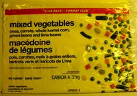 Frozen mix vegetables