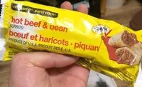 入っている砂糖の量 Hot beef & bean burrito