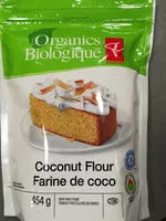 Sokerin määrä sisällä Coconut flour