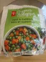 入っている砂糖の量 Organic Peas & Carrots