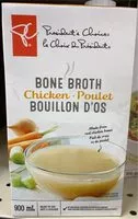 Sokerin määrä sisällä bouillon d'os poulet