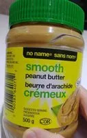 入っている砂糖の量 Beurre d'arachide crémeux