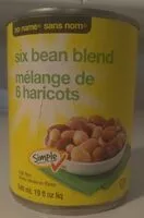 入っている砂糖の量 Six bean blend