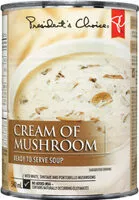含糖量 Crème de champignons