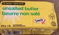 入っている砂糖の量 Beurre non salé