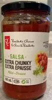 Sokerin määrä sisällä Salsa douce extra épaisse