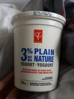 Sucre et nutriments contenus dans Yogourt